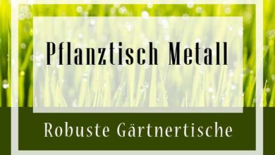 Photo of Pflanztisch Metall