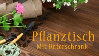 Photo of Pflanztisch mit Unterschrank